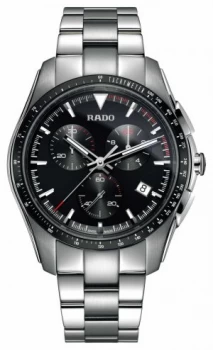 Image of RADO XXL HyperChrome Chronograph Stainless Steel Black Dial Watch
