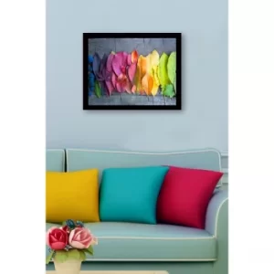 Image of SC0671 Multicolor Decorative Framed MDF Painting
