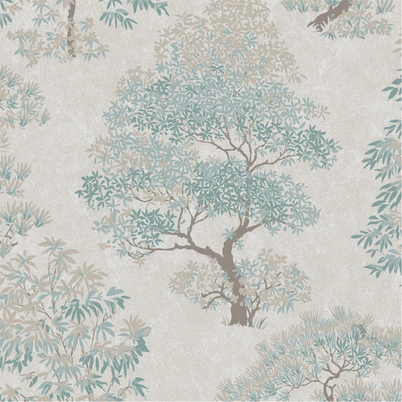 Image of Superfresco Superfresco Elmwood Wallpaper in Blue Size: 10000mm_x_520mm Blue 10000mm_x_520mm Unisex 5011583795240
