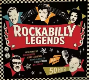 Image of Rockabilly Legends by Various Artists CD Album