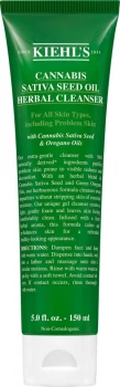 Image of Kiehl's Cannabis Sativa Seed Oil Herbal Cleanser 150ml