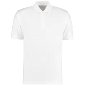 Image of Kustom Kit Mens Klassic Superwash Short Sleeve Polo Shirt (L) (White)
