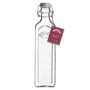 Image of Kilner Clip Top Bottle Clear/Transparent 1 Litre