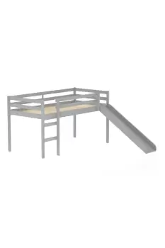 Image of Birlea Frankie Midi Sleeper with Slide - Grey