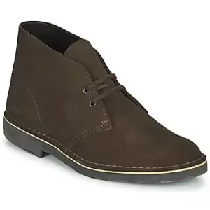 Image of Clarks DESERT BOOT 2 mens Mid Boots in Brown,7,8,9,9.5,10.5,11,8.5,12,13,7.5,10,6,8,9,10,11