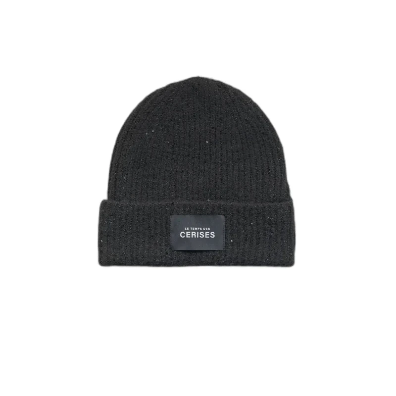 Image of Le Temps des cerises Le Temps des Cerises Posco Womens Beanie Noir Female TU
