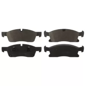 Image of Brake Pad set 16900 by Febi Bilstein Front Axle