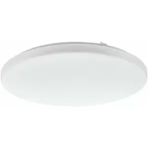 Image of Wall Flush Ceiling Light Colour White Shade White Plastic Bulb LED 33.5W