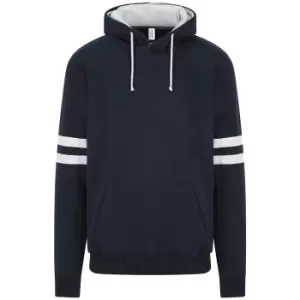 Image of AWDis Unisex Adults Game Day Hoodie (M) (New French Navy/Heather Grey)