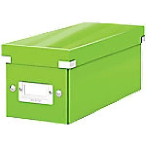 Image of Leitz Click and Store Yes Storage Box Green 14.3 x 35.2 x 13.6cm 14.3 x 35.2 x 13.6 cm