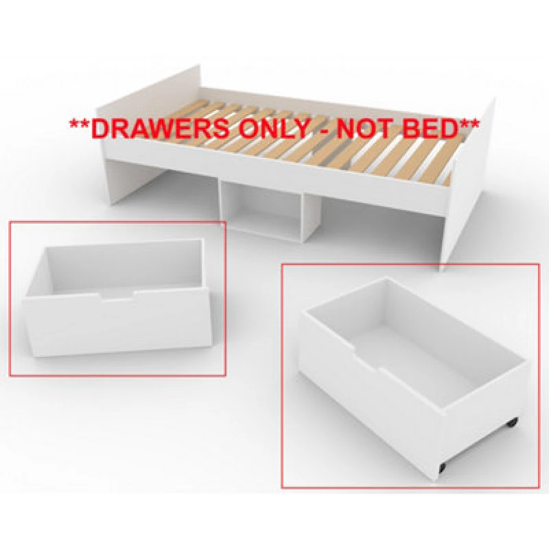 Image of Kidsaw 2 Drawers Only - Storage For Flash & Other Cabin Beds