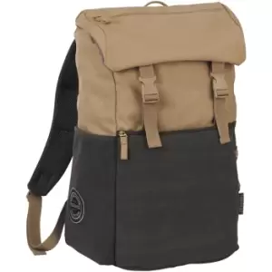 Image of Field & Co. Venture 15" Computer Backpack (30 x 21 x 47 cm) (Khaki/Anthracite)