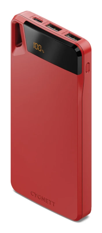 Image of Cygnett Cygnett ChargeUp Boost 4th Generation Lithium 10000 mAh Red CY4749PBCHE