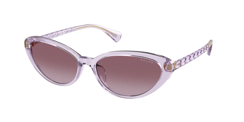 Image of Ralph 0Ra5338U Butterfly Sunglasses - Light Purple Light Purple WUF53 Female