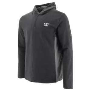 Image of Caterpillar Unisex Adult Coolmax Hoodie (M) (Black)