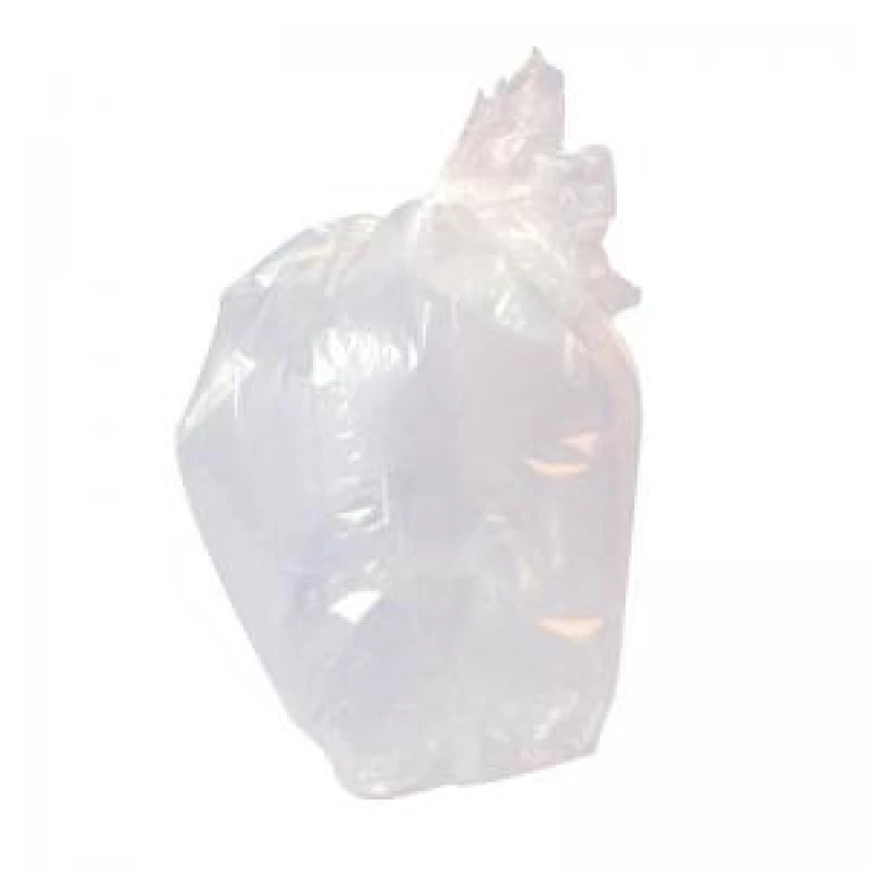 Image of ValueX Refuse Sack 15kg Clear (Pack 100)