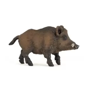 Image of Papo Wild Animal Kingdom Wild Boar Toy Figure, 3 Years or Above,...