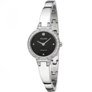 Image of Ladies Accurist Pure Precision Diamond Watch