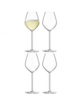 Image of Lsa International Borough Champagne Tulip Glasses Set Of 4