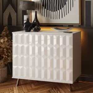 Image of Elevate SMART LED Small Sideboard White