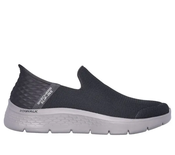 Image of Skechers Mens Slip Ins Go Walk Flex No Hands Trainers - UK 10 Grey male PS3778DKG10