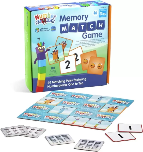 Image of Numberblocks Memory Match Game