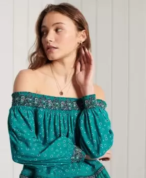 Image of Superdry Ameera Off The Shoulder Top
