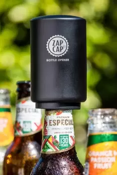 Image of Black Zap Cap Bottle Opener