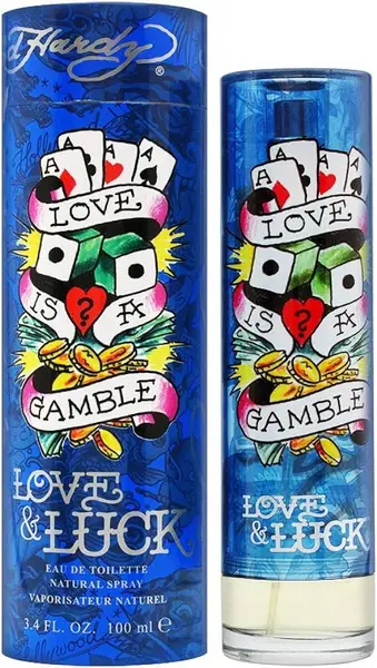 Image of Ed Hardy Love & Luck Eau de Toilette For Him 100ml