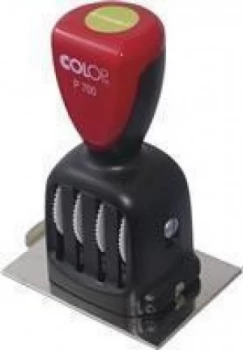 Image of Q Connect Custom Date Rubber Stamp 70x50