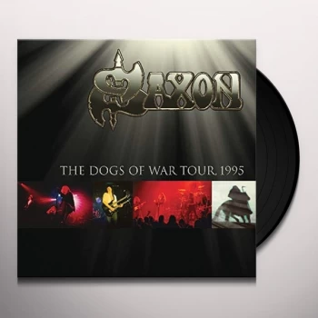 Image of Saxon - The Dogs of War Tour 1995 Limited Edition Gold Vinyl