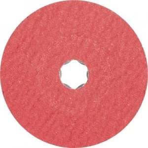 Image of PFERD 64193003 HORSE COMBIKLICK fiber grinder 115mm ceramic grain CO-COOL 36 Diameter 115 mm