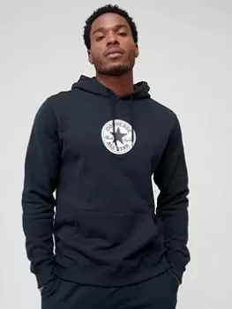 Image of Converse Chuck Future Utility Pullover Hoodie - Black, Size S, Men