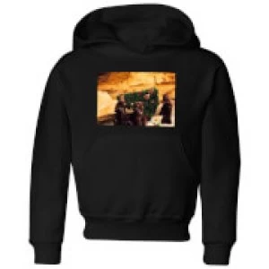 Image of Star Wars Jawas Christmas Tree Kids Christmas Hoodie - Black - 3-4 Years