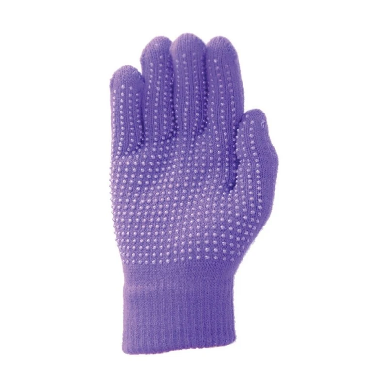 Image of Hy5 Mens Magic Gloves in Purple Purple Male One Size