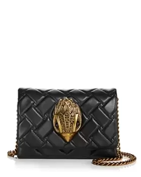 Image of Kurt Geiger London Kensington Small Leather Crossbody Bag
