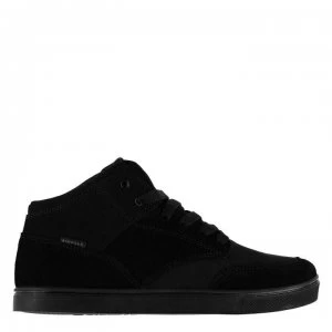 Image of Airwalk Breaker Mid Junior Boys Skate Shoes - Black