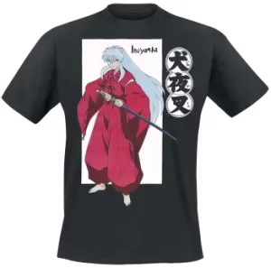 Image of InuYasha Pose T-Shirt black