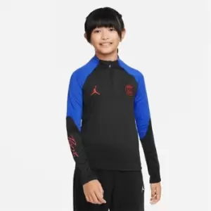 Image of Nike Paris Saint Germain Drill Top Juniors - Black