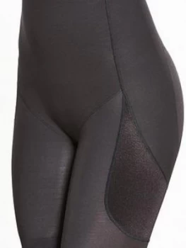 Image of Miraclesuit Rear Lift High Waisted Thigh Slimmer Black Size M Women