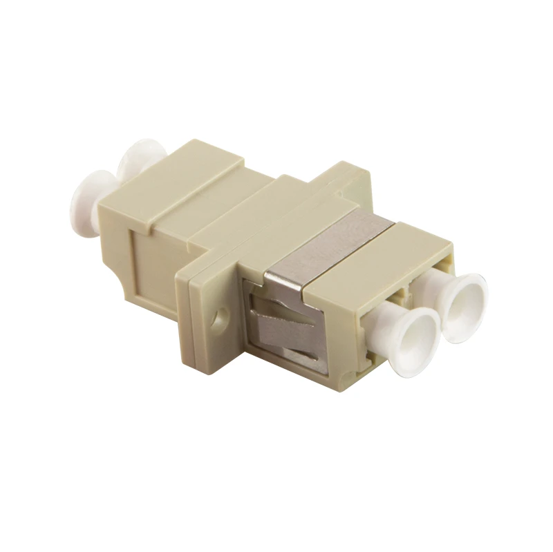 Image of LogiLink LC/LC fibre optic adapter LC/LC Beige