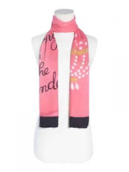 Image of Kate Spade New York Chandelier oblong scarf Pink