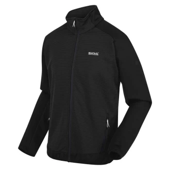 Image of Regatta Highton Full Zip Fleece II - Black