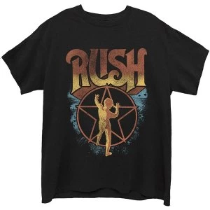 Image of Rush - Starman Unisex Medium T-Shirt - Black