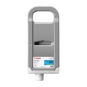 Image of Canon PFI706C Cyan Ink Cartridge