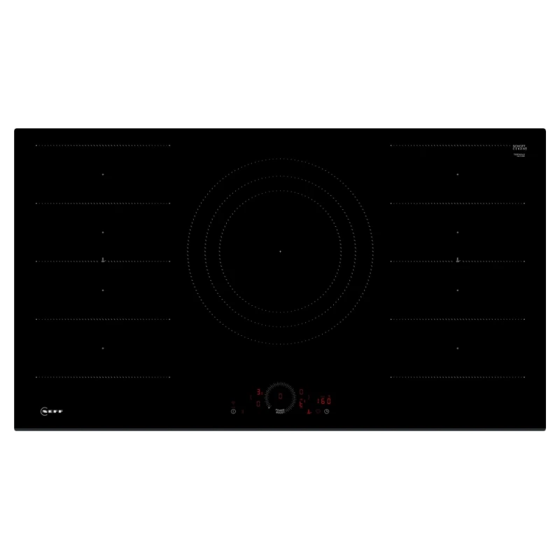 Image of Neff T69FHV4L0 N70 Series 90cm 5 Zone Induction Hob - Black T69FHV4L0 Black