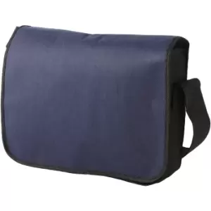 Image of Bullet Mission Non Woven Shoulder Bag (Pack Of 2) (35.5 x 8 x 29.5 cm) (Navy)