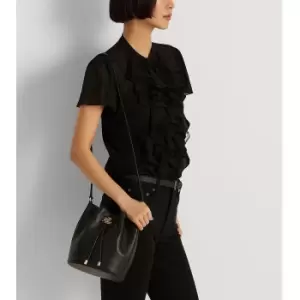 Image of Andie Medium Bucket Bag in Leather