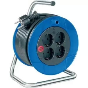 Image of Brennenstuhl 1079180004 Cable reel 15m Black PG plug