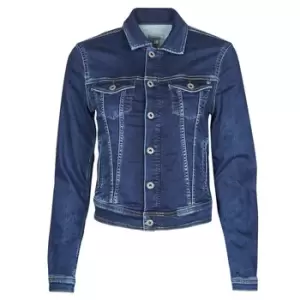 Image of Pepe jeans CORE JACKET womens Denim jacket in Blue - Sizes S,M,L,XL,XS